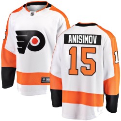 Artem Anisimov Philadelphia Flyers Men's Fanatics Branded White Breakaway Away Jersey