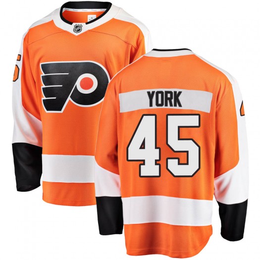Cam York Philadelphia Flyers Men's Fanatics Branded Orange Breakaway Home Jersey