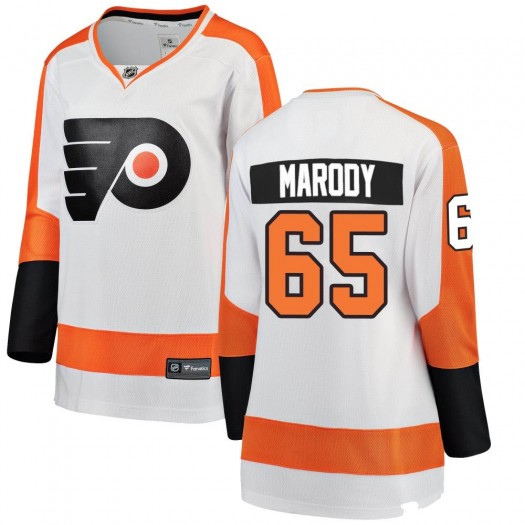 Cooper Marody Philadelphia Flyers Women's Fanatics Branded White Breakaway Away Jersey