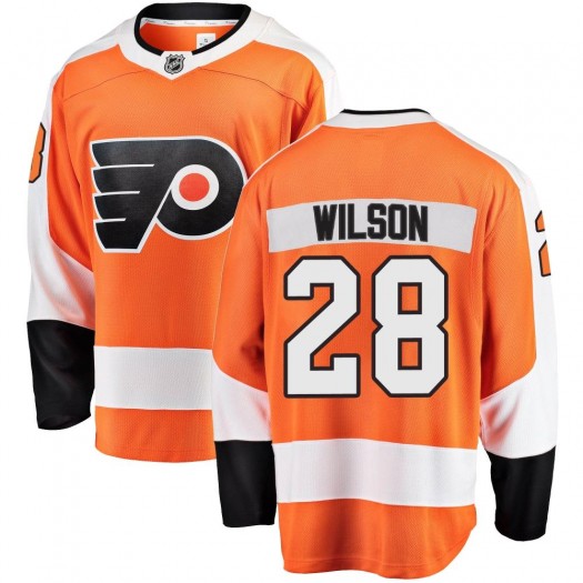 Garrett Wilson Philadelphia Flyers Men's Fanatics Branded Orange Breakaway Home Jersey
