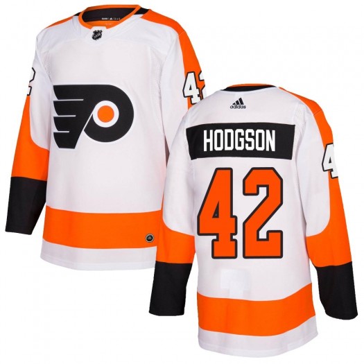 Hayden Hodgson Philadelphia Flyers Youth Adidas Authentic White Jersey