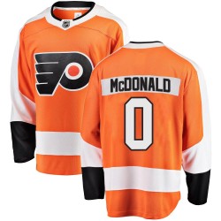 Hunter McDonald Philadelphia Flyers Youth Fanatics Branded Orange Breakaway Home Jersey
