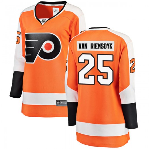 James van Riemsdyk Philadelphia Flyers Women's Fanatics Branded Orange Breakaway Home Jersey