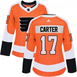 Jeff Carter Philadelphia Flyers Women's Adidas Authentic Orange Home Jersey
