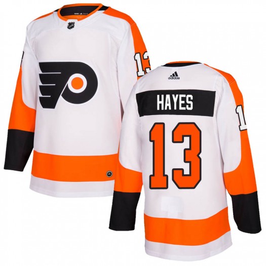 Kevin Hayes Philadelphia Flyers Youth Adidas Authentic White Jersey