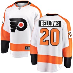 Kieffer Bellows Philadelphia Flyers Men's Fanatics Branded White Breakaway Away Jersey
