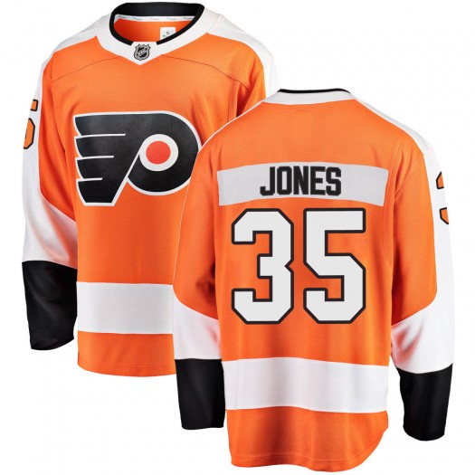 Martin Jones Philadelphia Flyers Men's Fanatics Branded Orange Breakaway Home Jersey