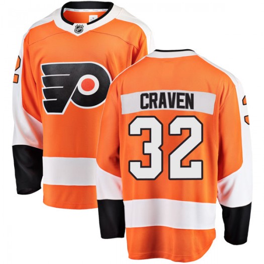 Murray Craven Philadelphia Flyers Youth Fanatics Branded Orange Breakaway Home Jersey