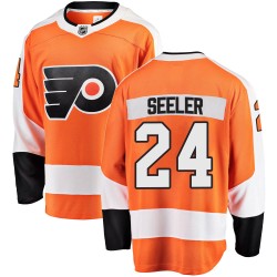 Nick Seeler Philadelphia Flyers Men's Fanatics Branded Orange Breakaway Home Jersey