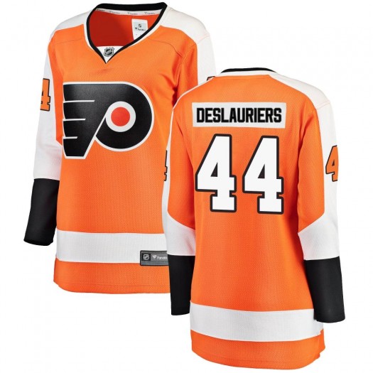 Nicolas Deslauriers Philadelphia Flyers Women's Fanatics Branded Orange Breakaway Home Jersey