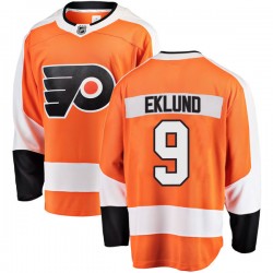 Pelle Eklund Philadelphia Flyers Men's Fanatics Branded Orange Breakaway Home Jersey