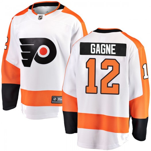 Simon Gagne Philadelphia Flyers Men's Fanatics Branded White Breakaway Away Jersey